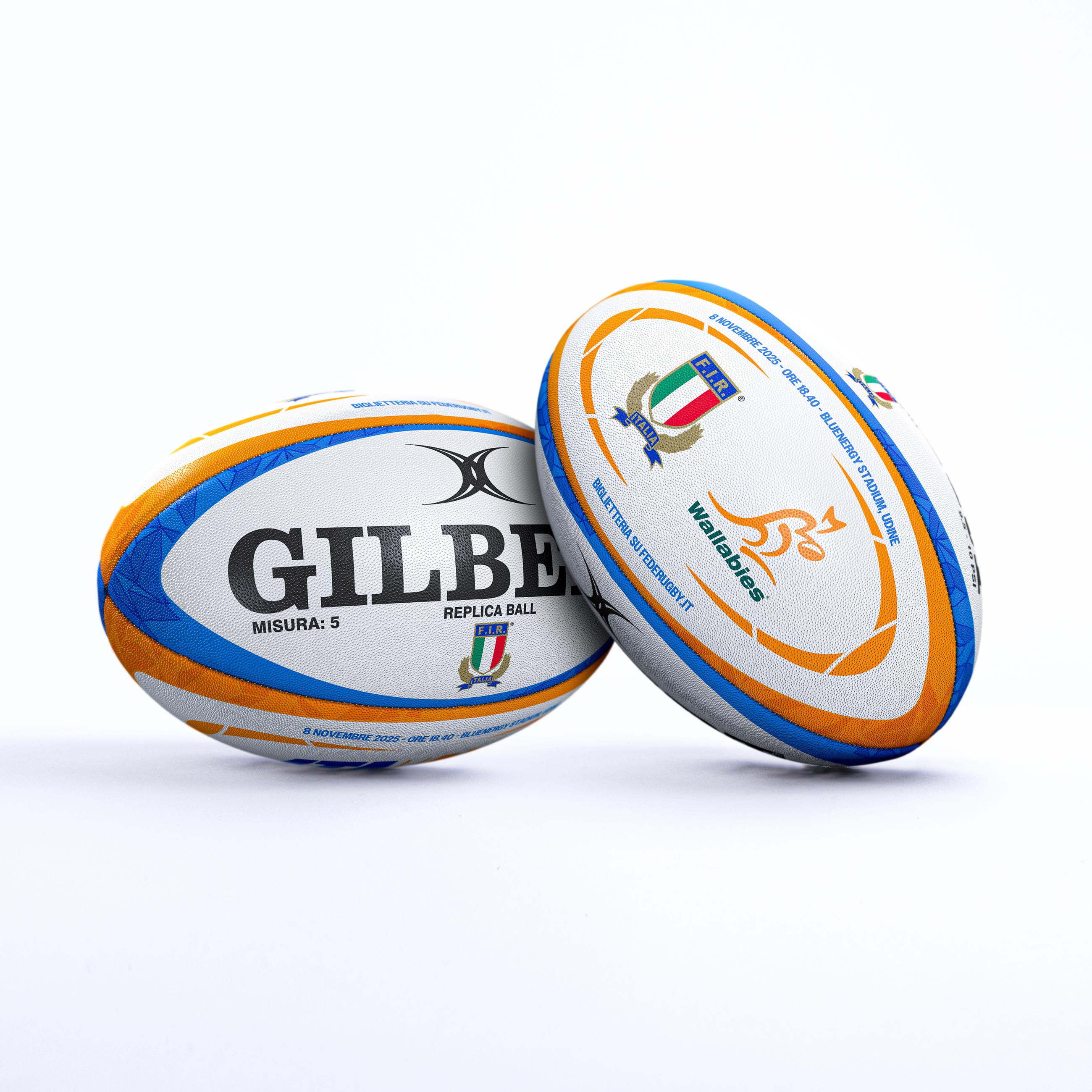 Pallone Gilbert Italia vs Australia - Spedizione Gratuita