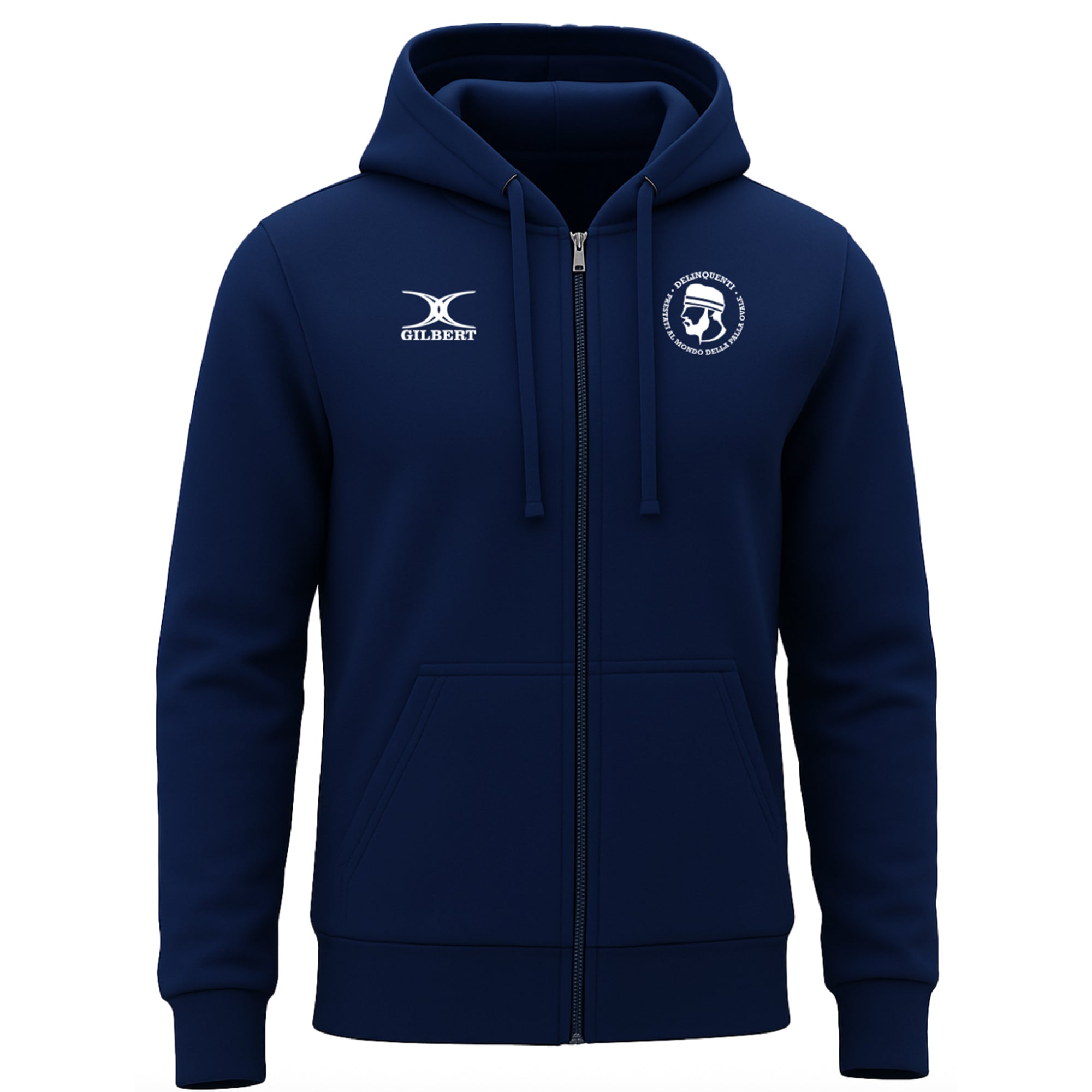 Felpa Invernale Gilbert x Delinquenti - NAVY