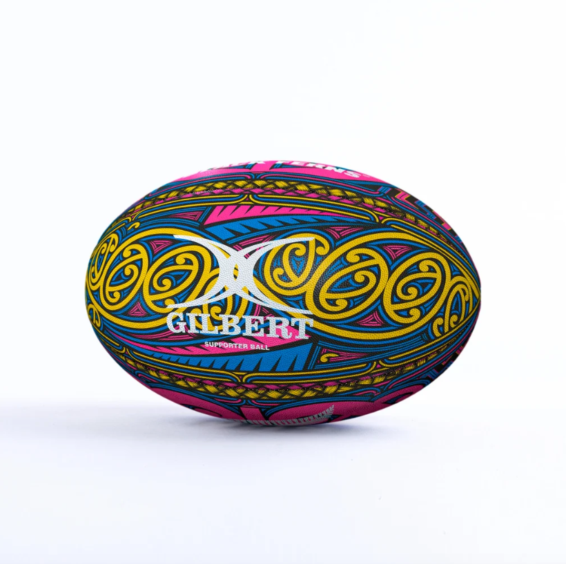 Pallone Gilbert Supporter Māori All Blacks Ferns sz. 5 2026