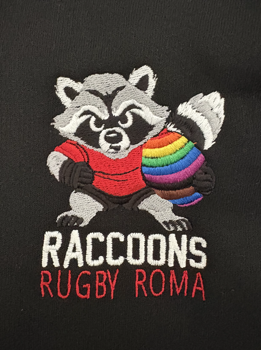 Felpa Gilbert Raccoons Rugby Roma