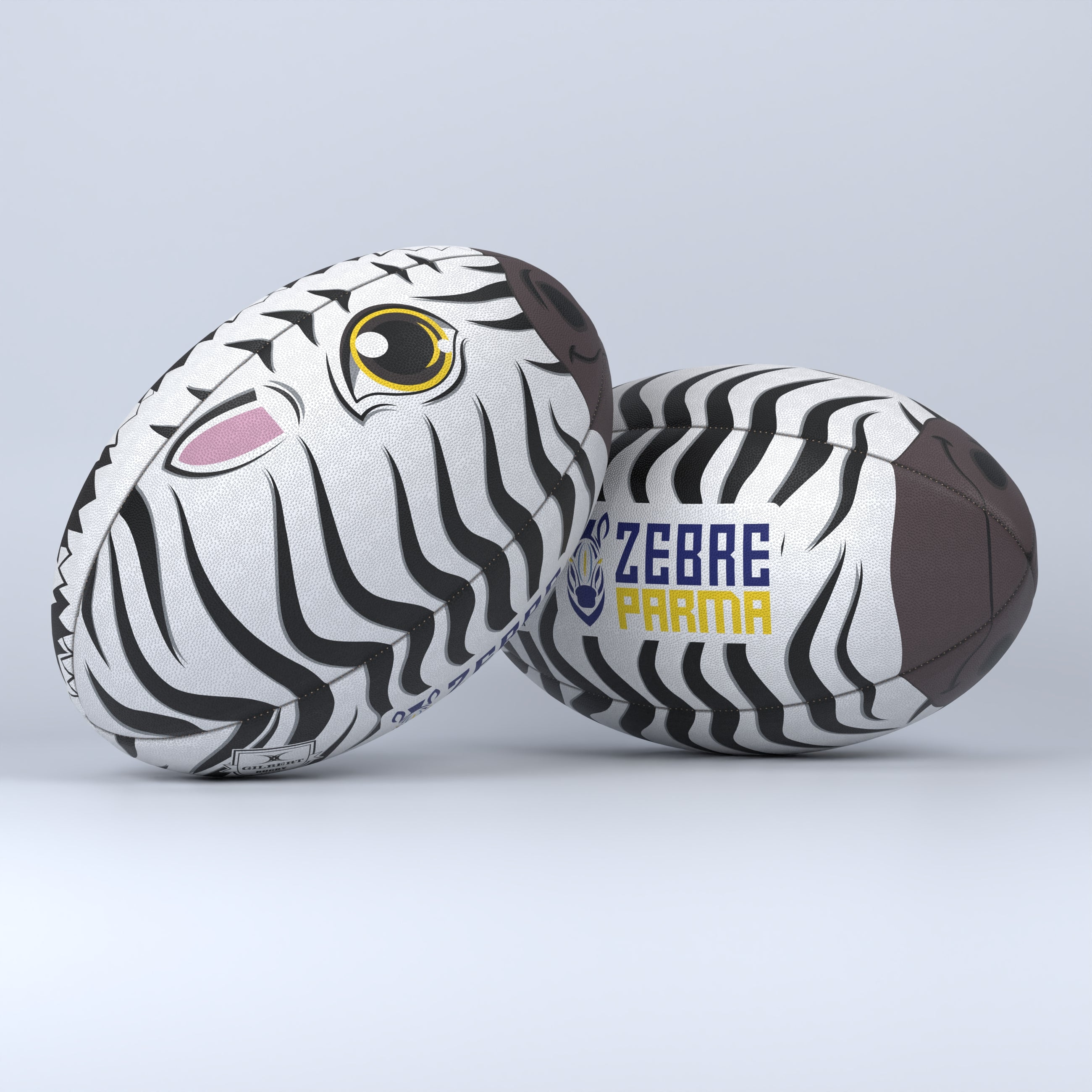 Pallone Gilbert Zebra Mis.5- Zebre Parma